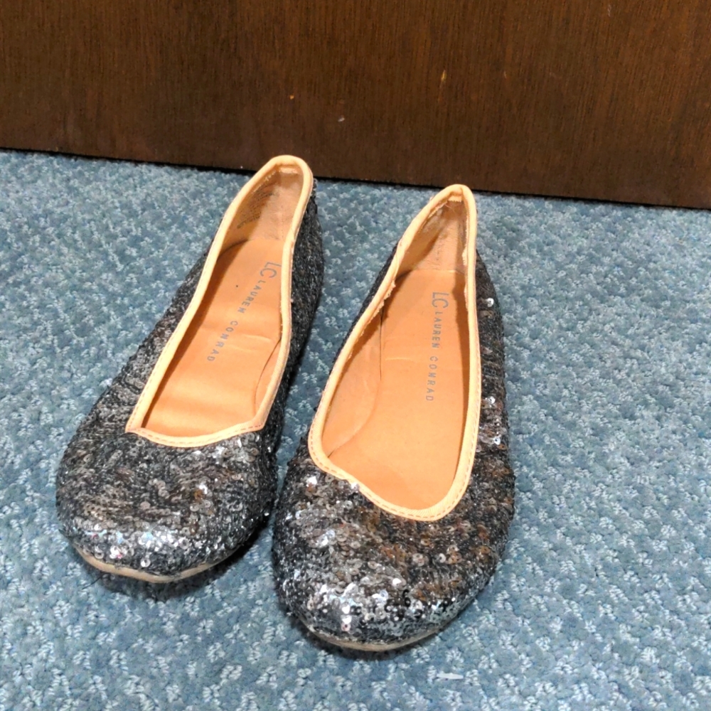 Lauren Conrad sparkly flats